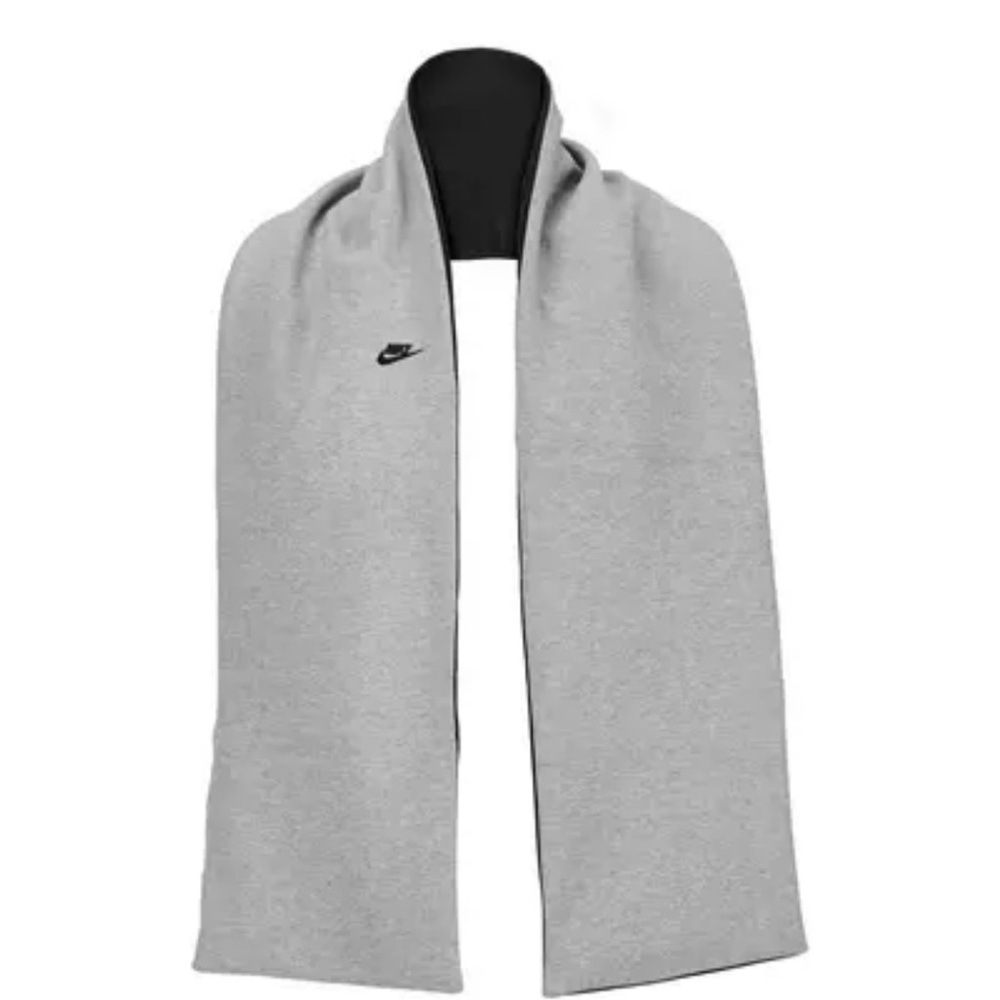 Nike Therma-Fit Tech Fleece Winter Scarf Unisex Adult - Gray / Black